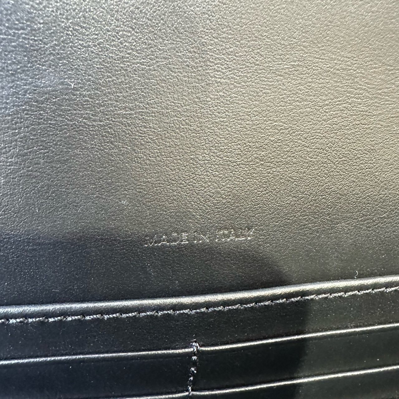 Celine Pre-Owned Authentic TRIOMPHE Wallet 19.5x4x13 Calf Leather