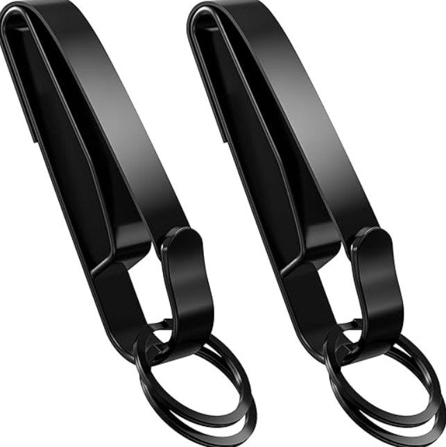 Duty Belt Key Holder, 2PCS Superior Key Ring Holder, Upgraded Quick Release Belt