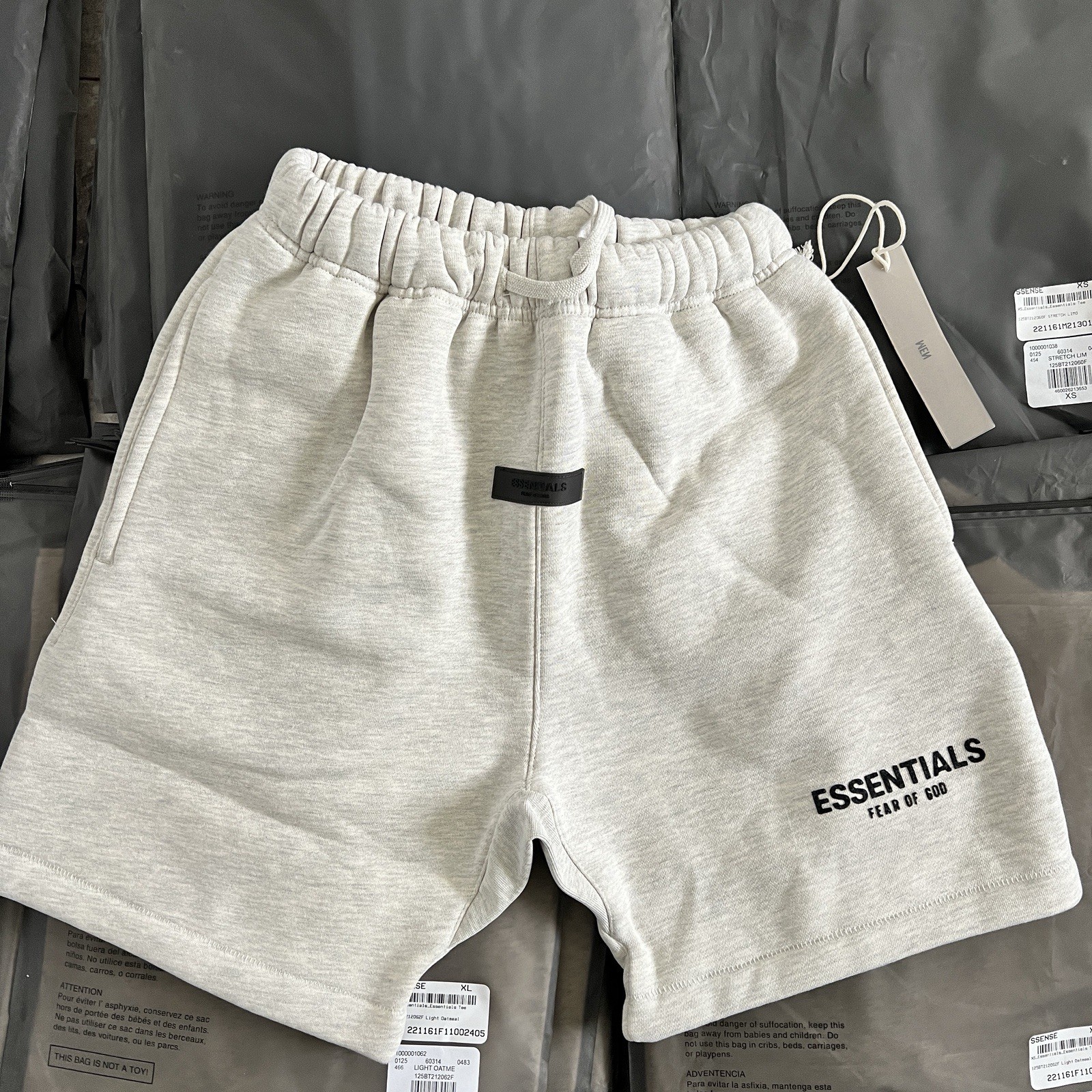 Fear Of God Essentials Sweatshort (SS22) Light Oatmeal Size M