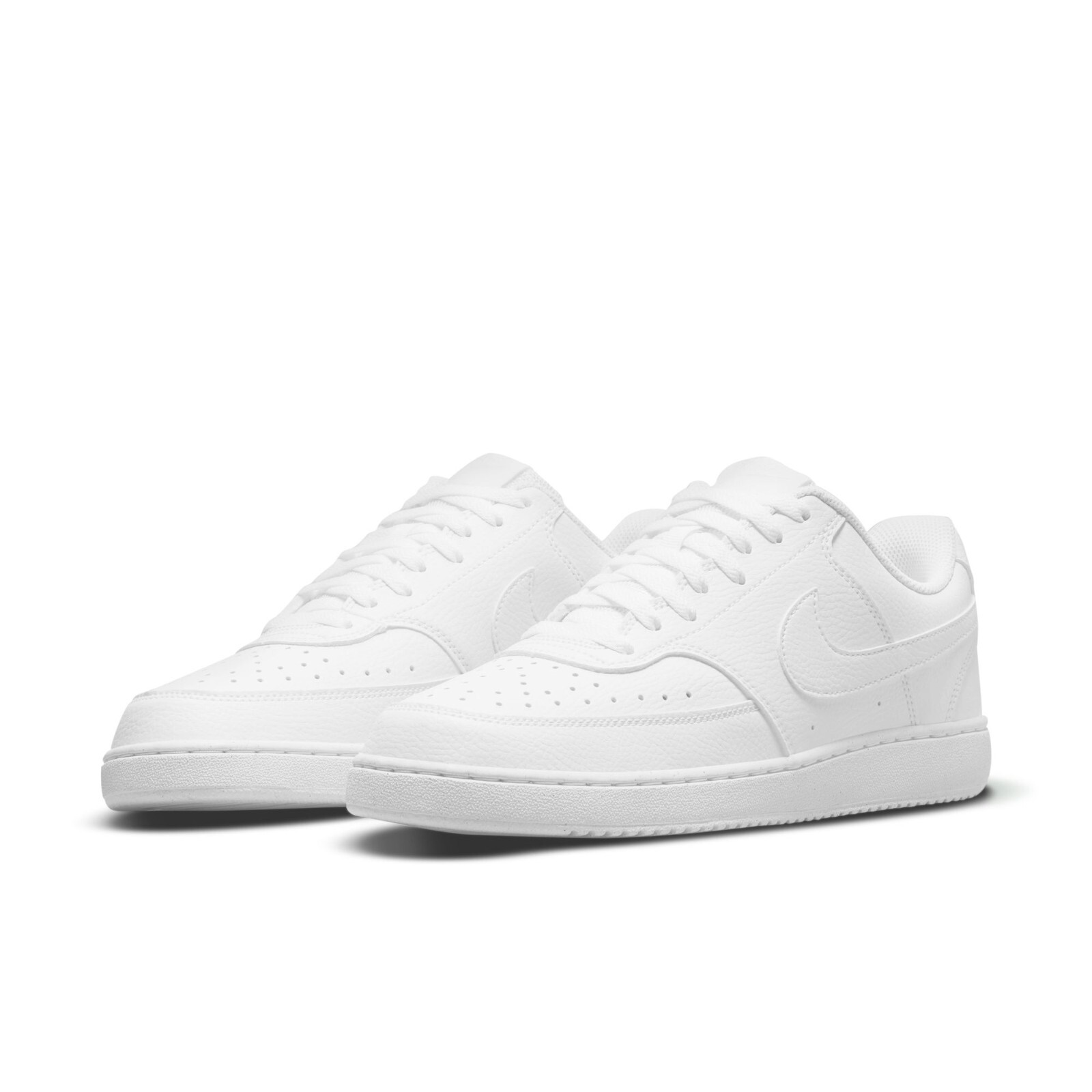 Nike COURT VISION LOW NN DH2987-100 Men’s ALL WHITE Athletic Sneaker Shoes