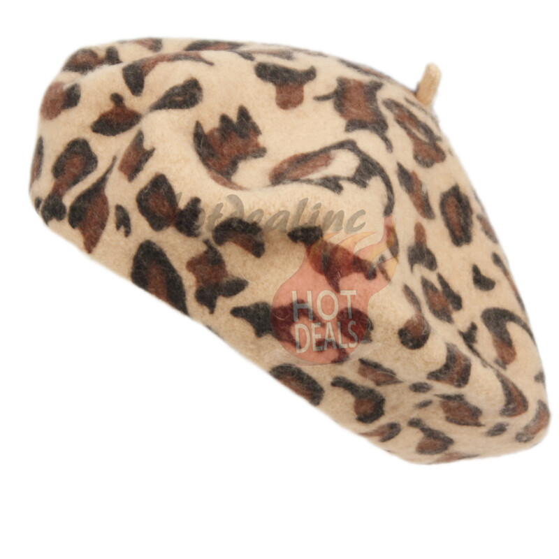 Women’s Beret Hat French Style Artist Cap Solid Color Wool Casual Classic
