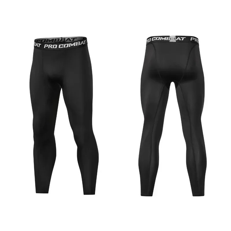Man’s Workout Leggings Compression Base Layer Gym Sports Running Training Pants