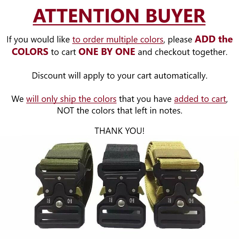 Mens Military Tactical Belt Quick Release Buckle Adjustable Army Webbing Rigger