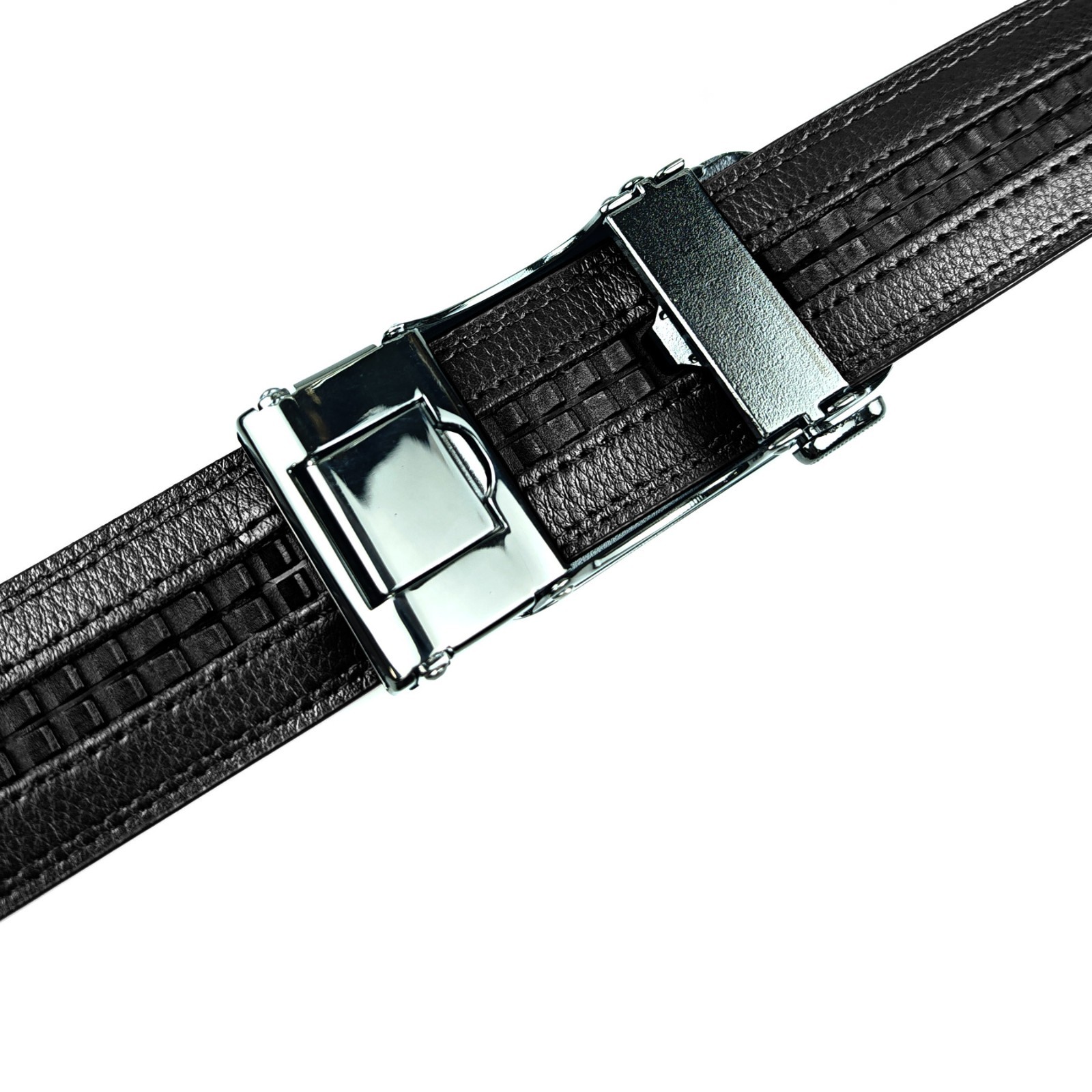 Luxury Men’s Genuine Leather Automatic Buckle Belts Waist Strap Belt Waistband