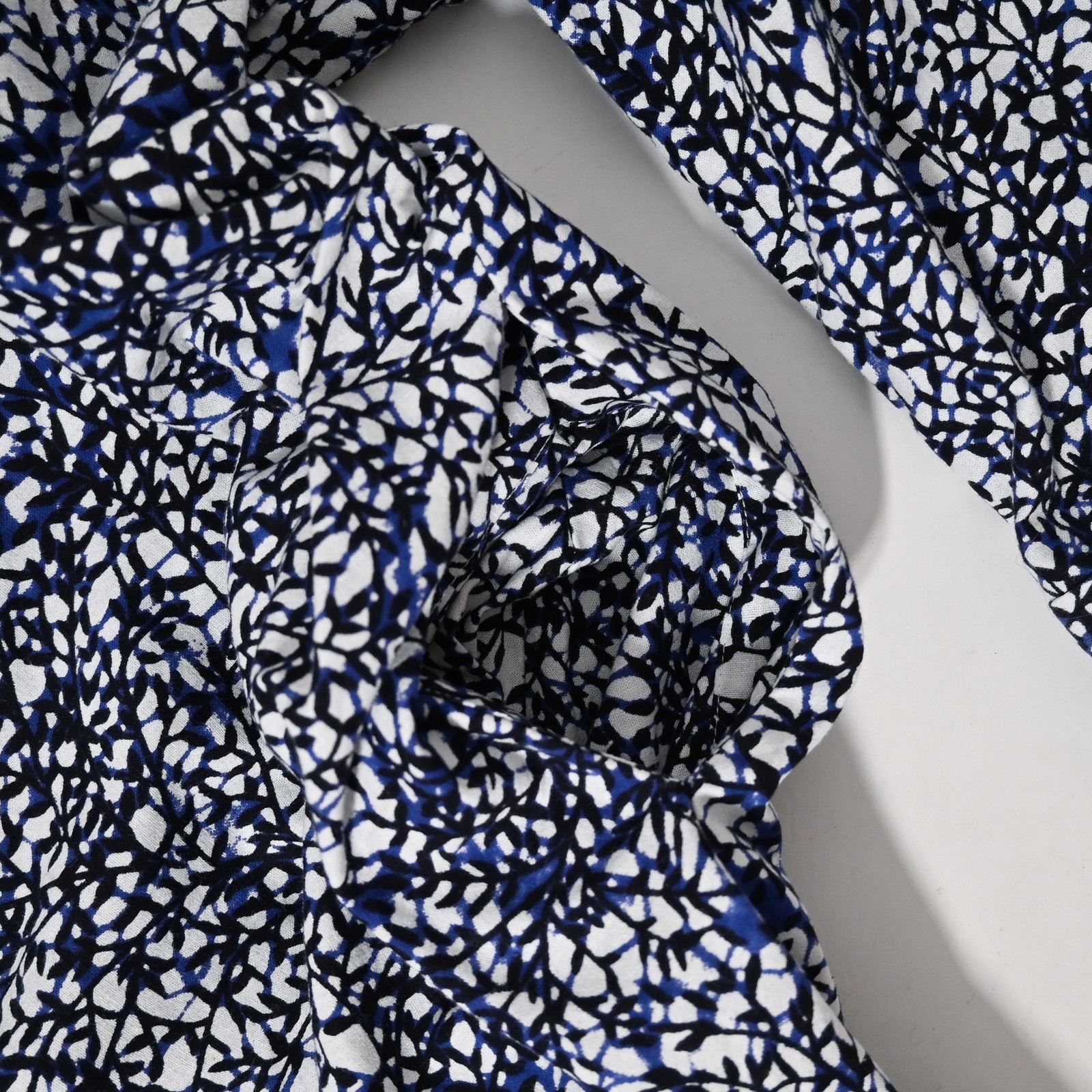 Zuri Kenya Cotton Shirt Dress XL Womens Blue World Wide Web Print