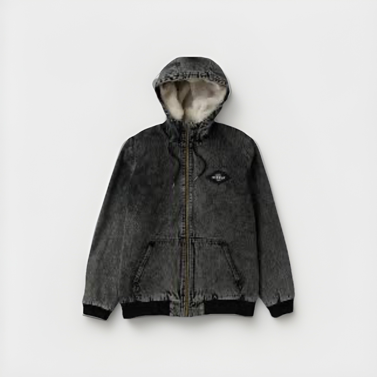 NEW Vissla Men’s Denim Heritage Sherpa Organic Cottton Heavyweight Jacket Sz XL