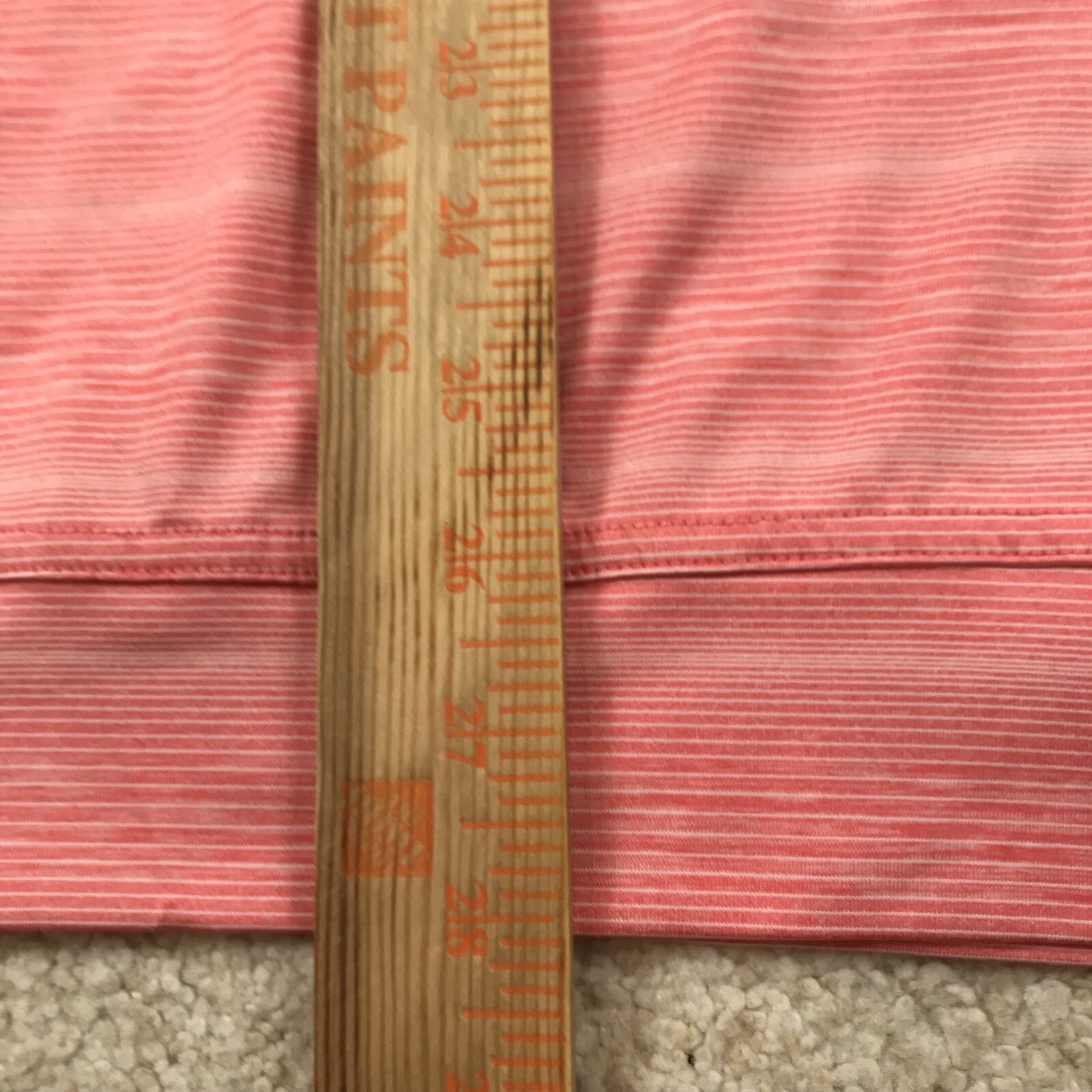 Johnnie-O Performance 1/4 Zip Pullover Mens Large Taffy Pink Bert