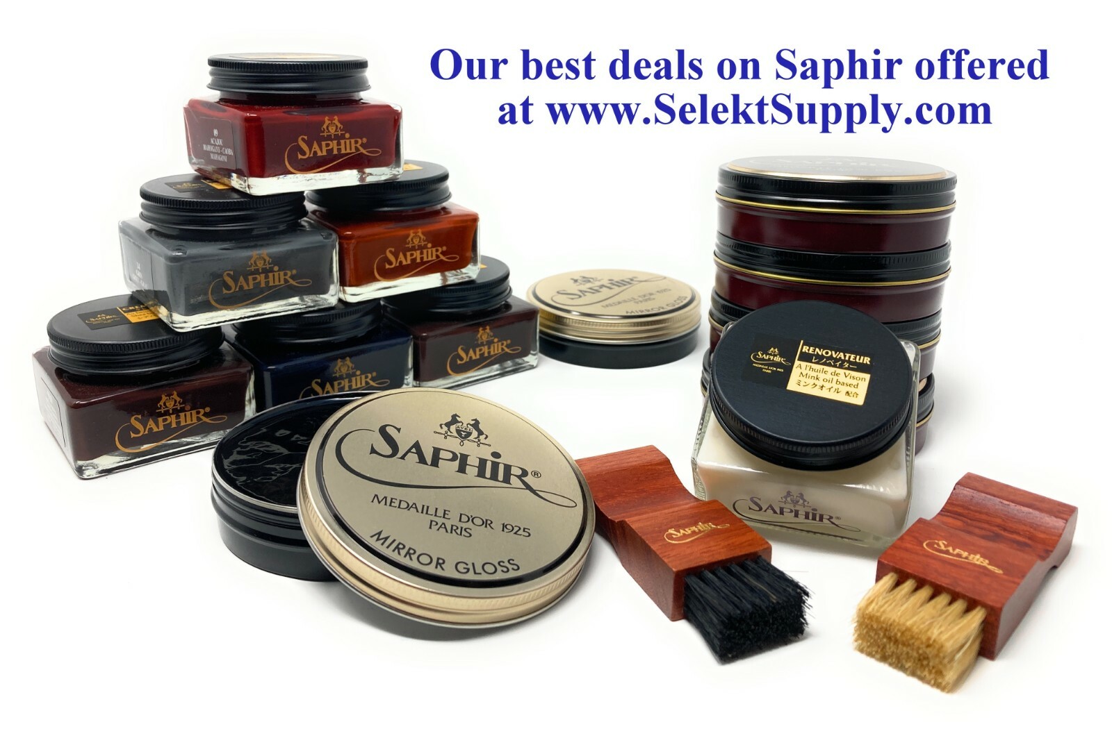 Saphir Medaille d’Or Omninettoyant 100ml Bottle – Suede Shampoo