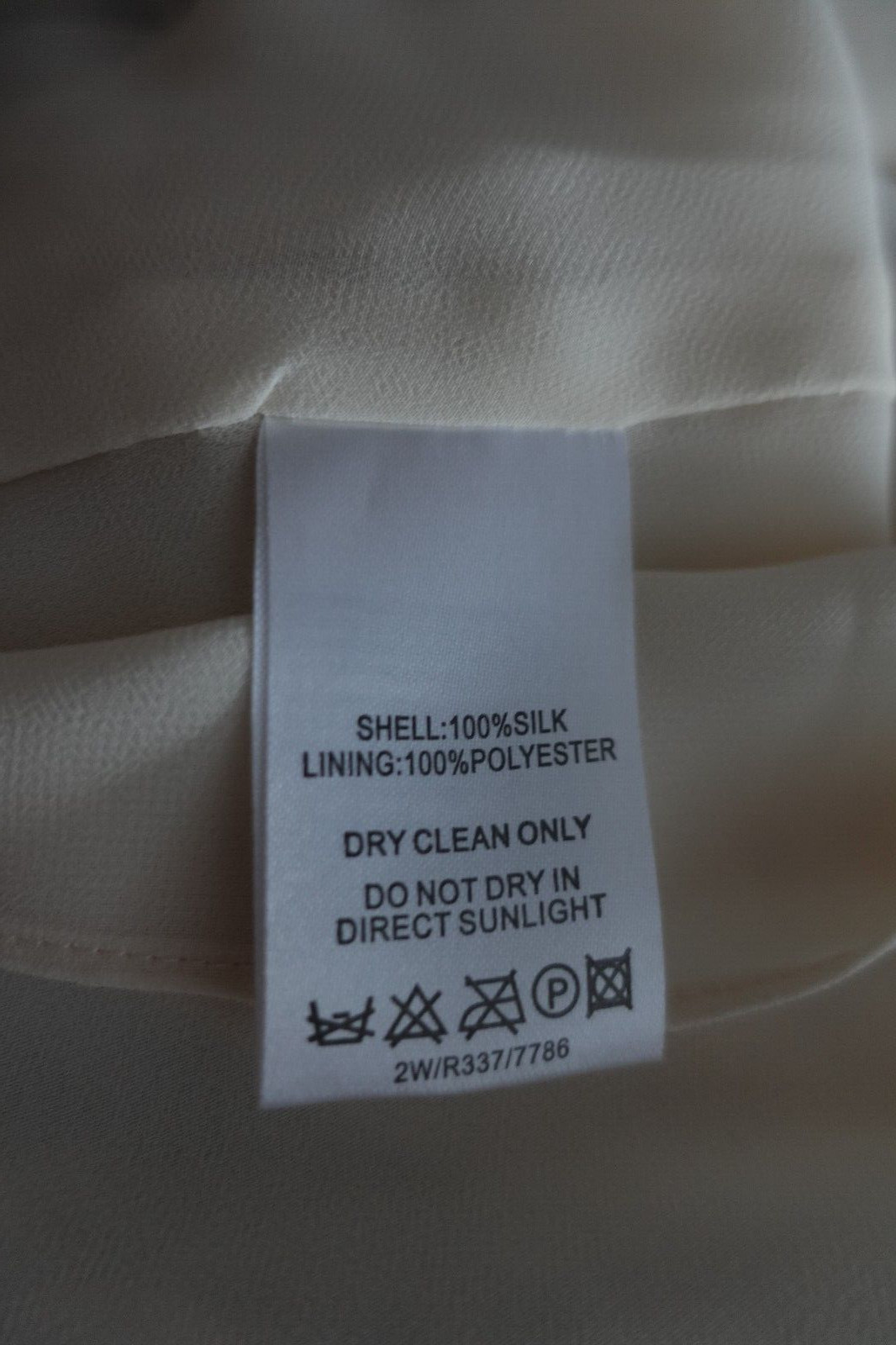 Fenn Wright Manson 100% Pure Silk Lovely Elegant Ladies Flowing Dress Size 10