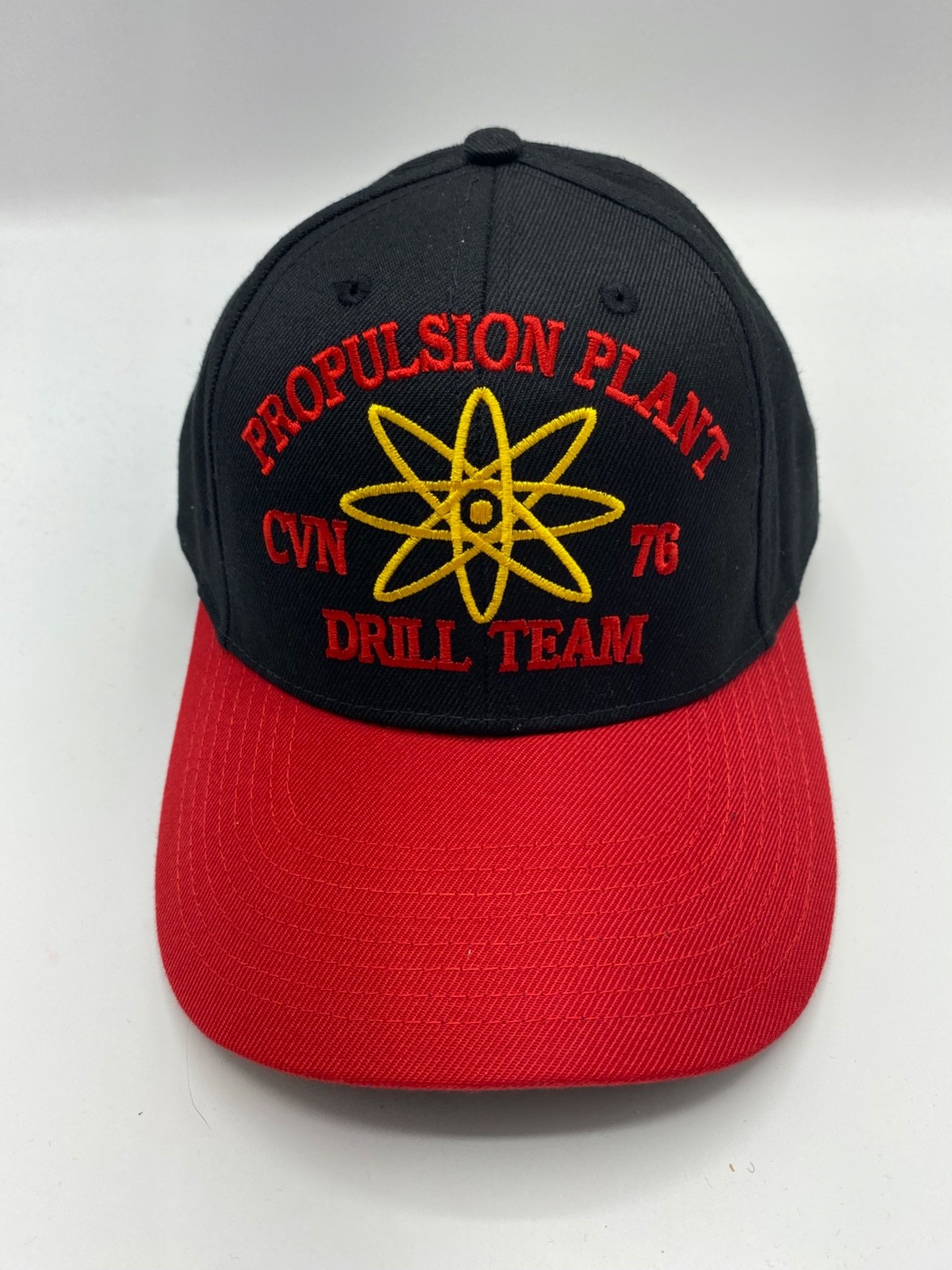The Corps USS Ronald Reagan CVN 76 Drill Team Black Baseball Cap Hat One Size