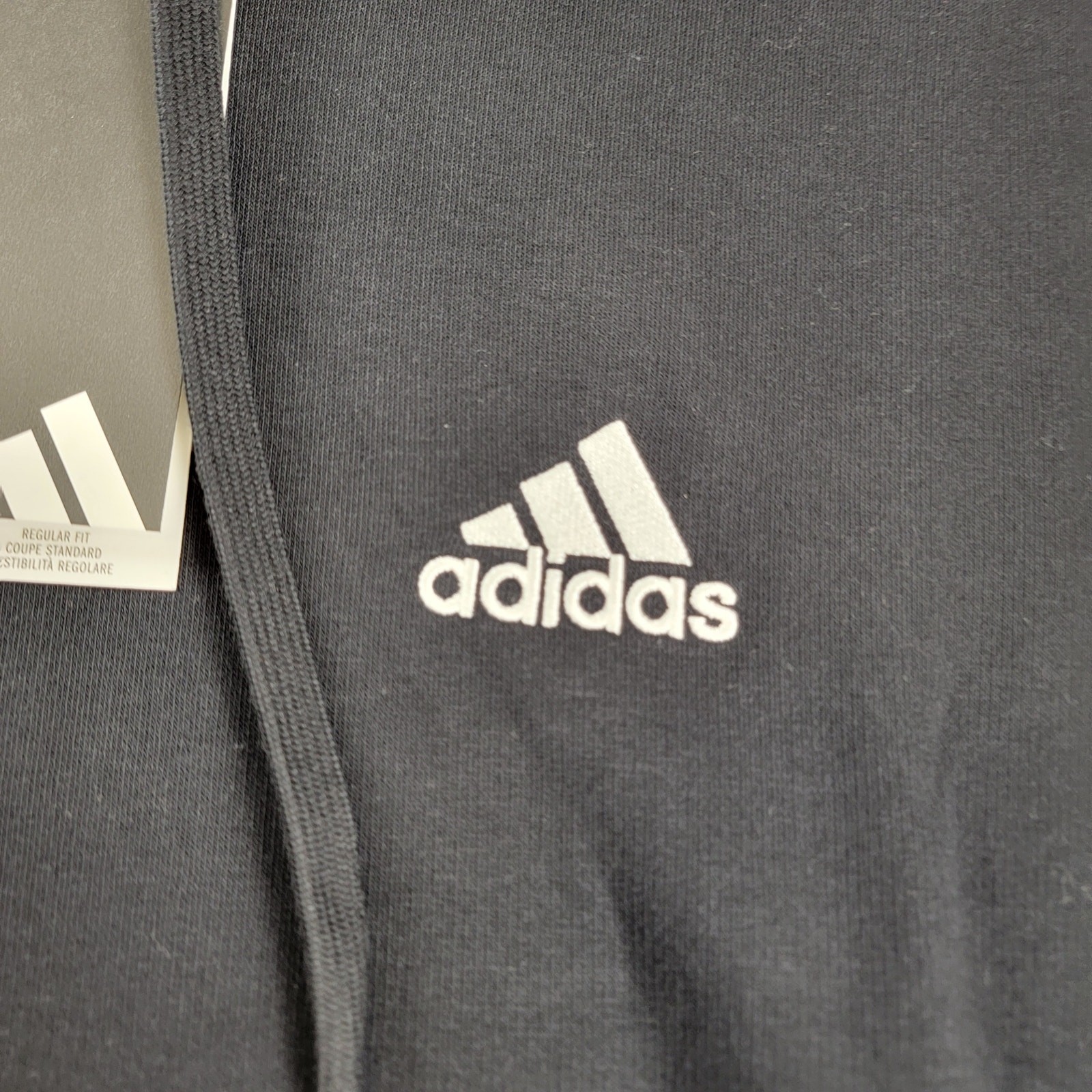 Adidas Mens Feelcozy Hoodie Black Sz M GV5294 (863-868)