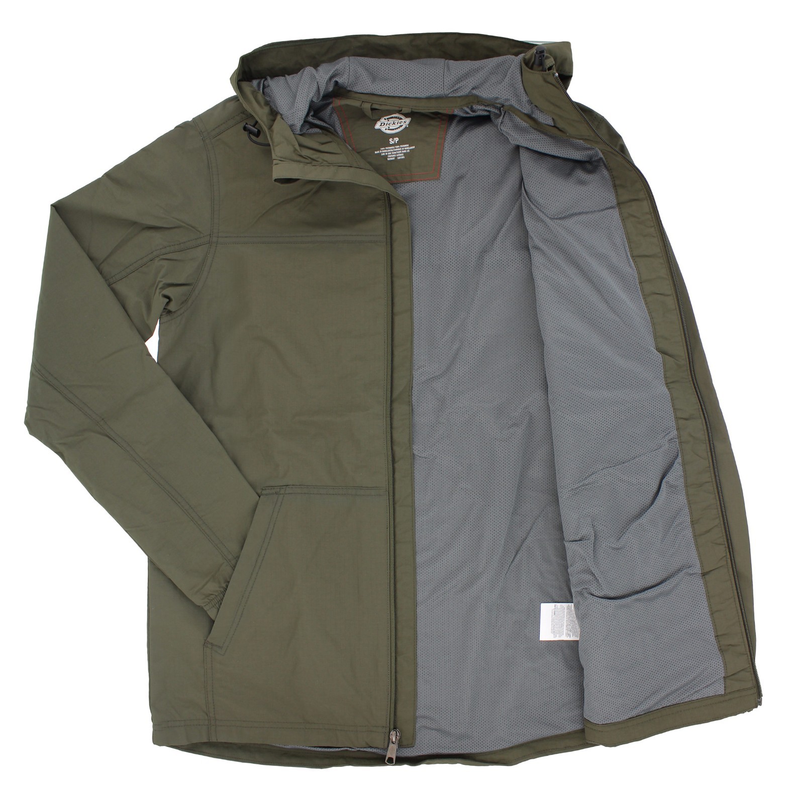 Dickies Ripstop Utility Jacket, Men’s Water Repellent Jacket, 3 Piece Hood