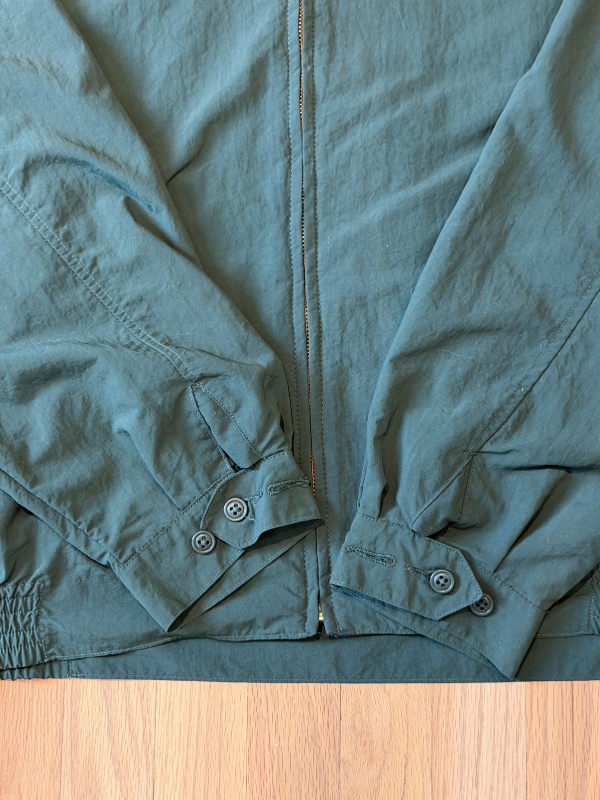 VTG Polo Ralph Lauren Jacket Men XL Green Bi Swing Bomber Made in USA Golf Crest