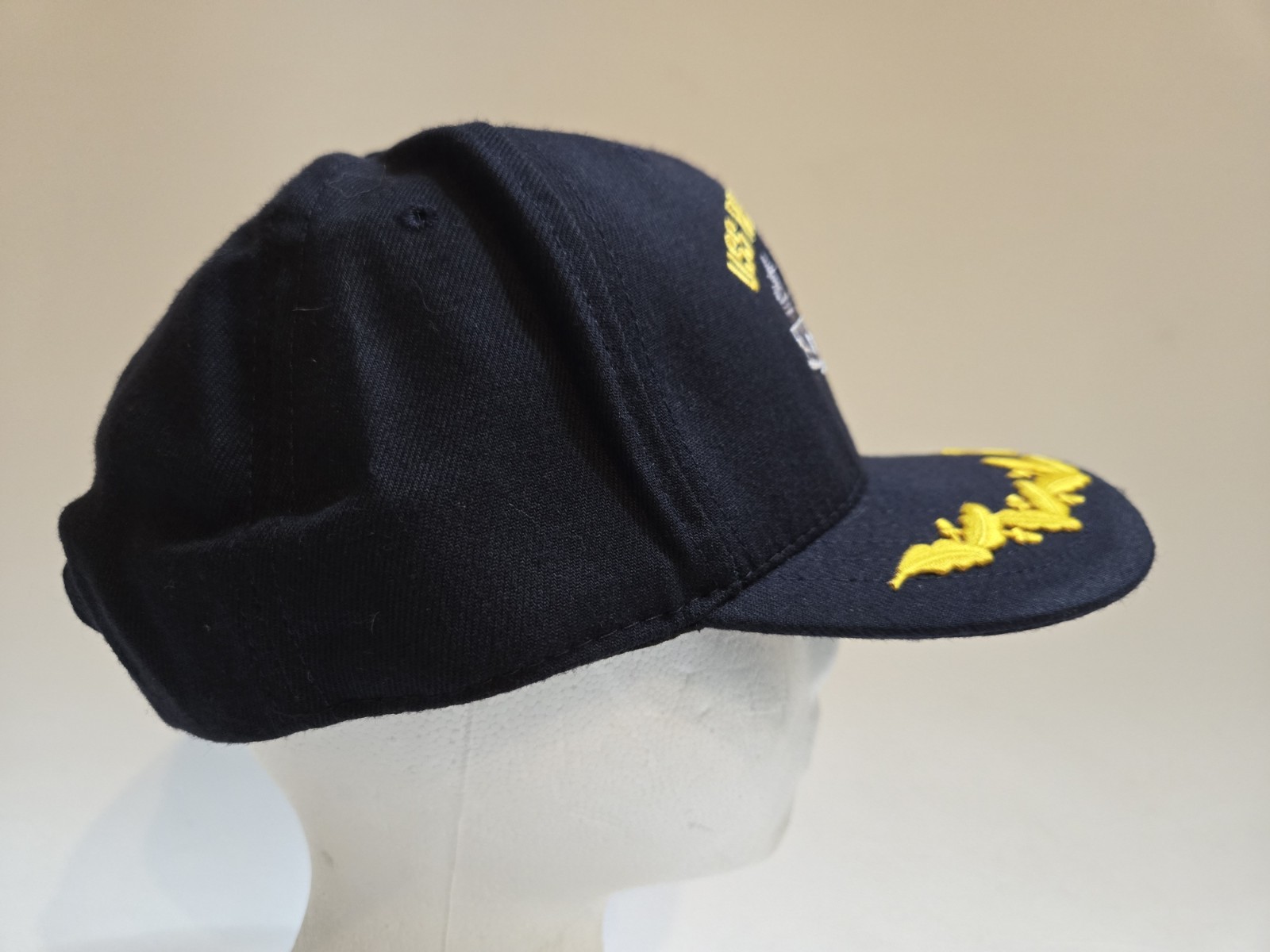 USS Ronald Reagan CVN 76 Adjustable Snapback Navy Hat Cap Dark Blue USA