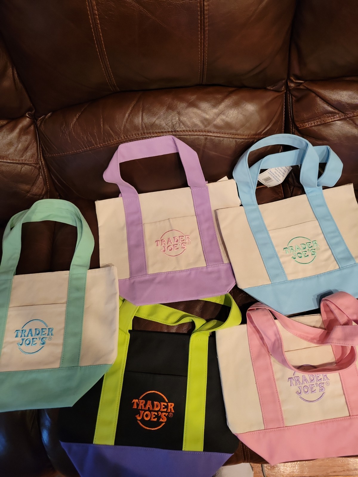 trader joes mini tote Set Of 5