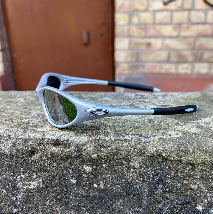 Vintage Oakley Minute Sunglasses Sliver Frame Sliver Lenses Y2K Gorpcore