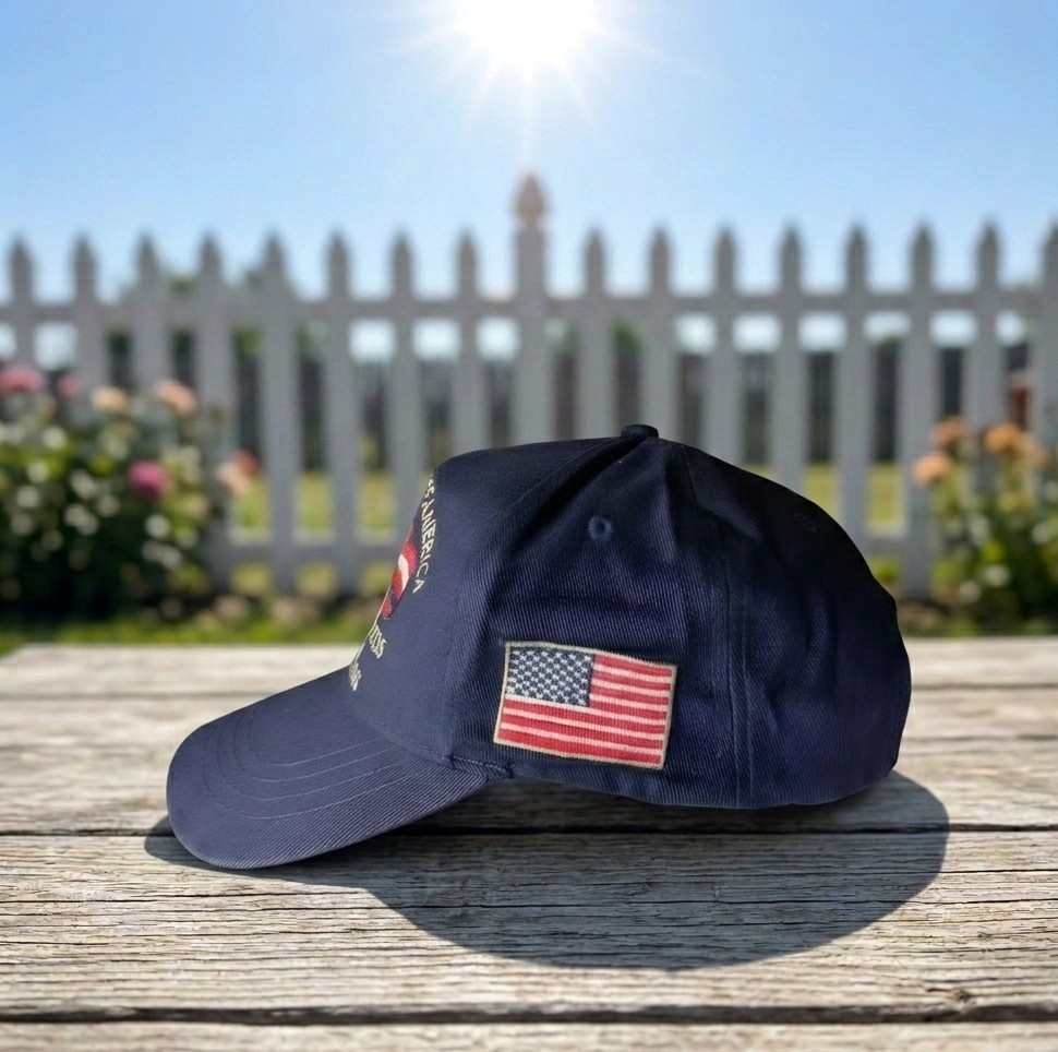 U.S 250th Anniversary Embroidered Patriotic Eagles Hat | 1776-2026 (July 4th)