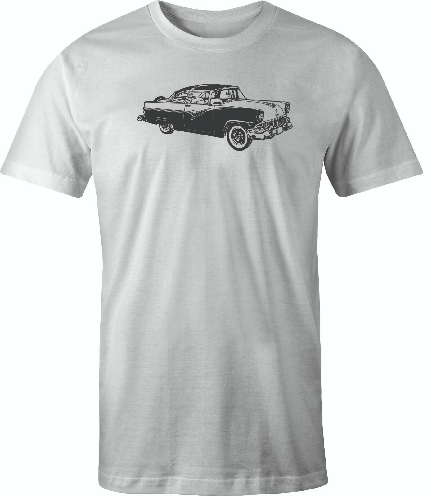 55 Ford Crown Vic Drawing Printed on Men’s Shirt. FREE SHIPPING !!!