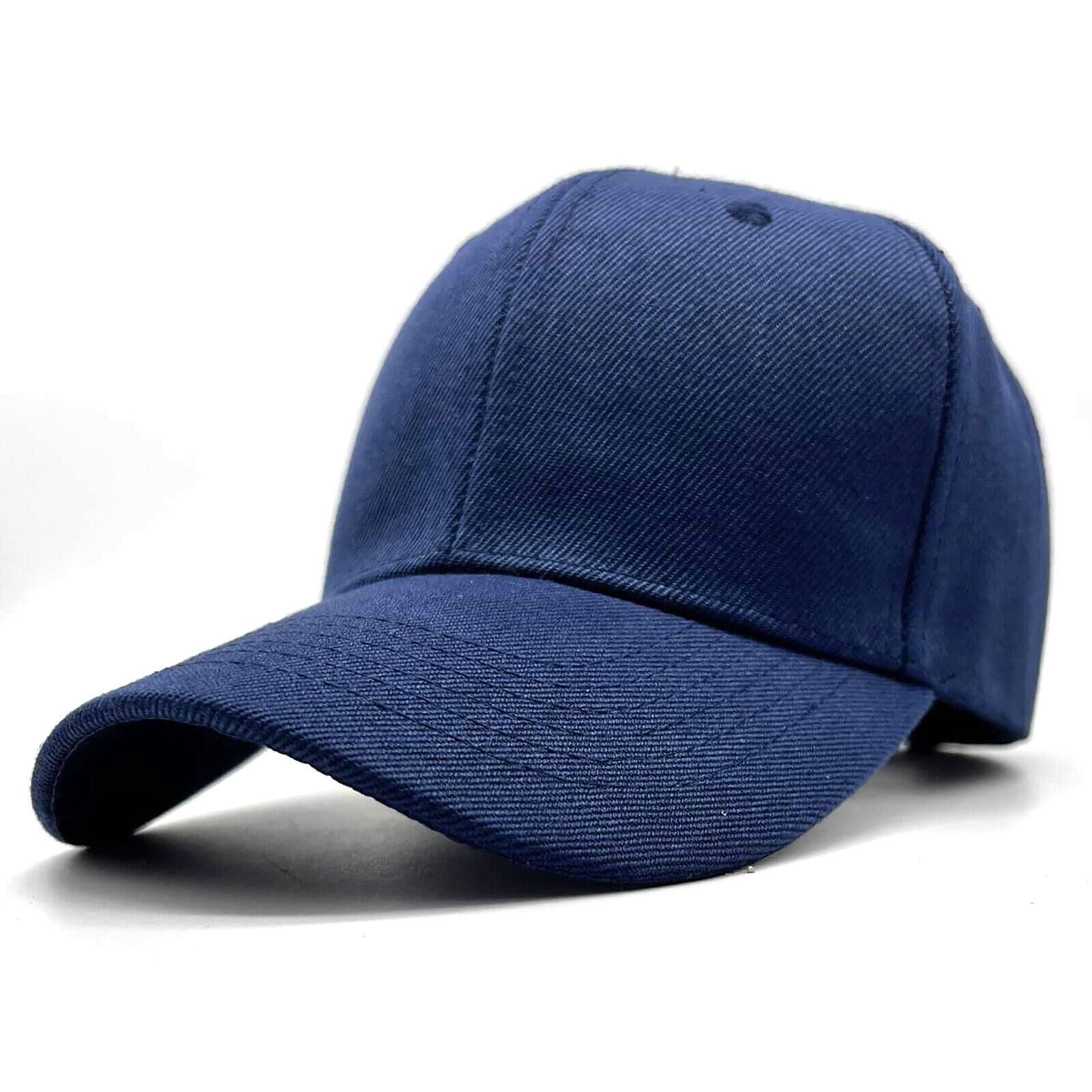 Solid Plain Baseball Cap Trucker Hats Blank Hat Ball Men Women Adjustable Size