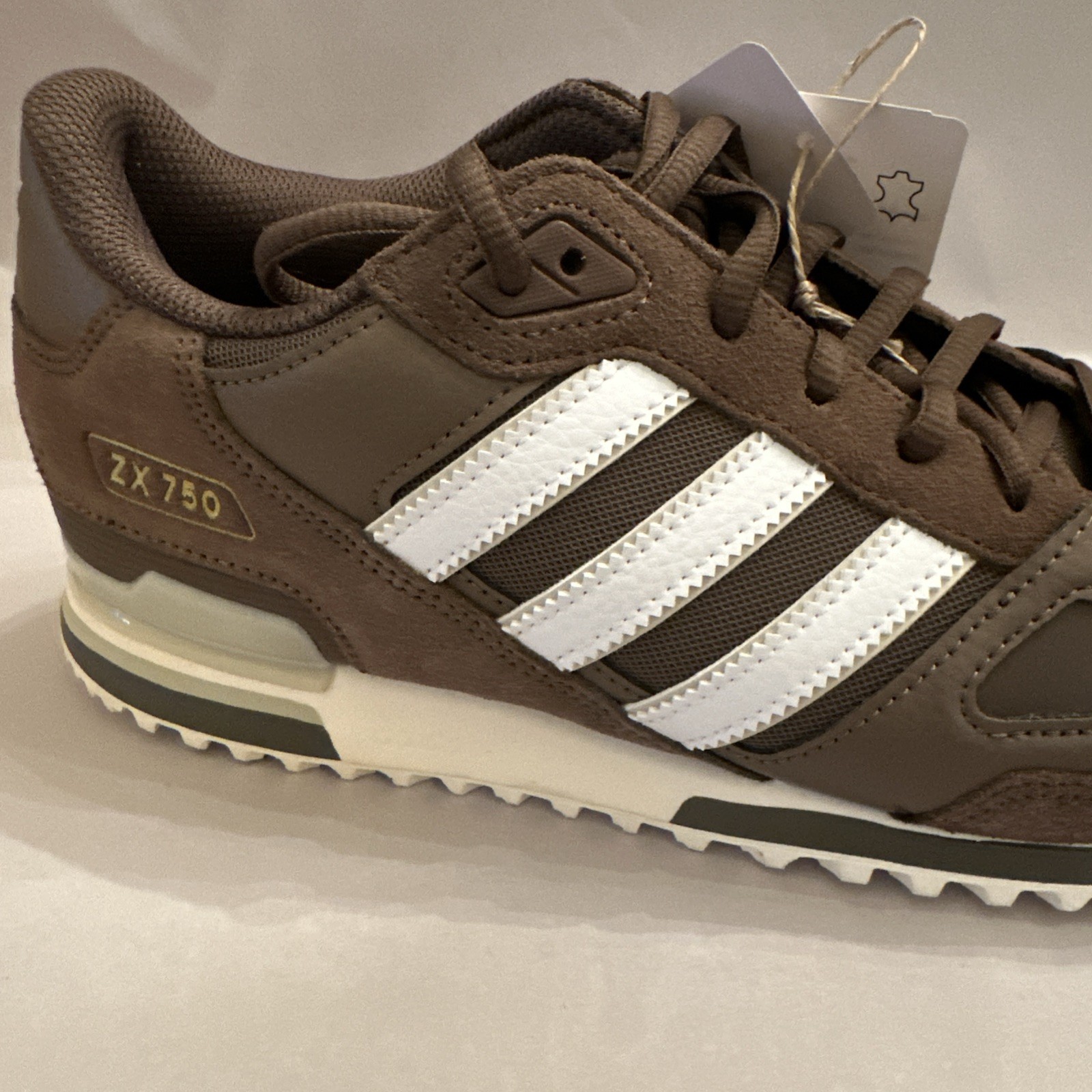 Adidas Originals ZX 750 IF8412 Brown/Chalky Brown Size 8