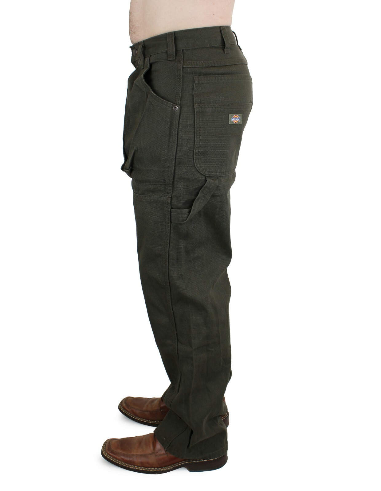 Dickies Men’s Carpenter Pants Relaxed Fit Duck Canvas 9-Pocket Straight Leg Pant