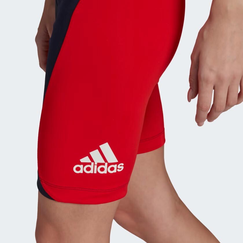 Adidas Women’s Designed to Move Colorblock Short Sport Tights HA6617