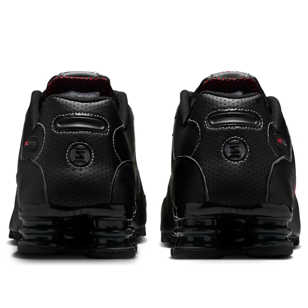 Nike Shox NZ Black White Varsity Red Running Sneakers 378341-017 Men’s Sizes