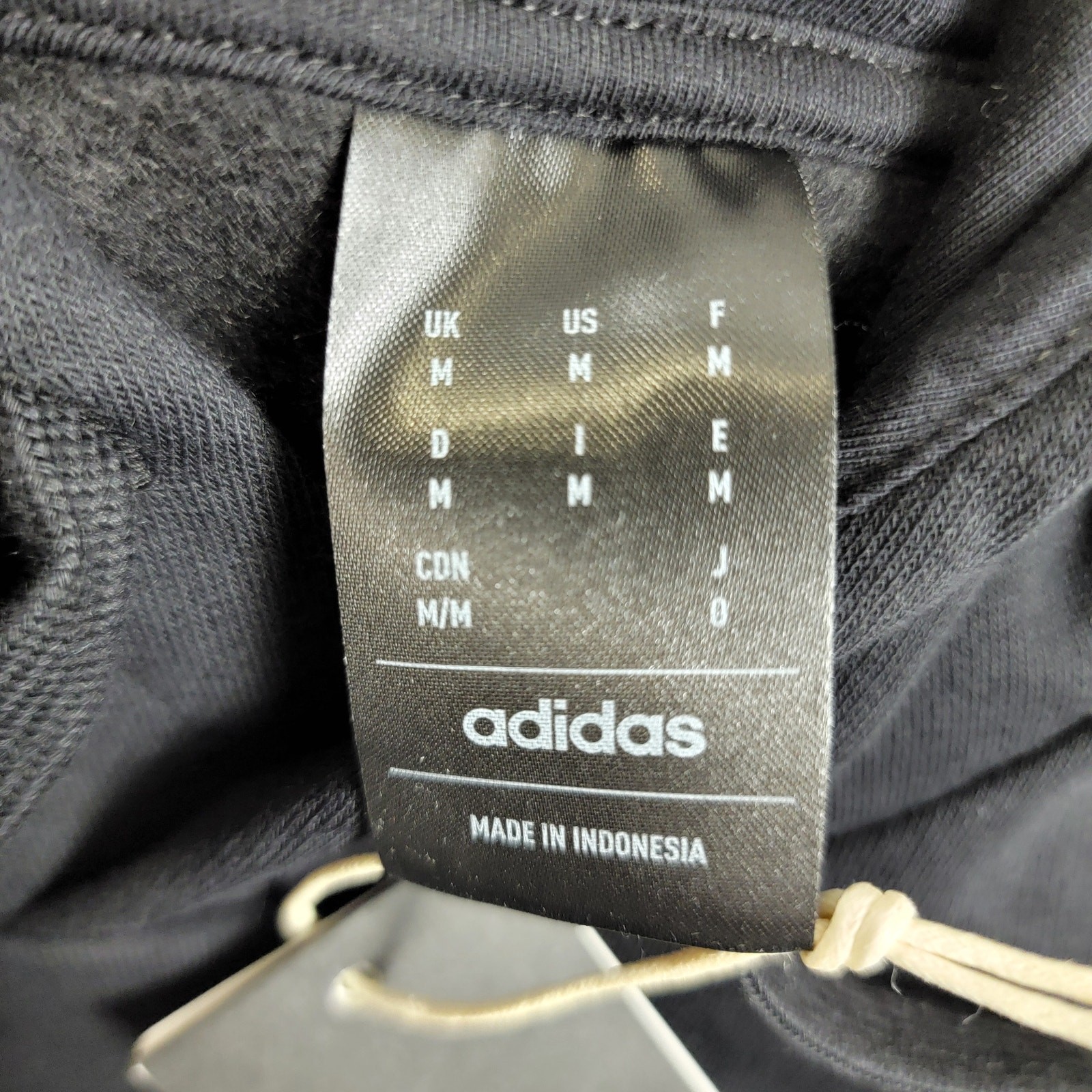 Adidas Mens Feelcozy Hoodie Black Sz M GV5294 (863-868)