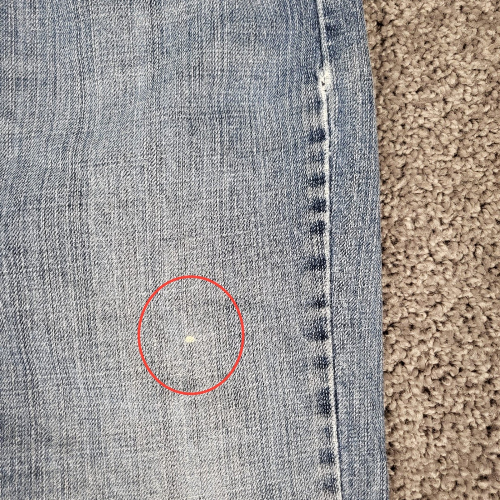 Levi’s 559 Relaxed Straight Jeans Mens 34×30 Blue Good Distressed 00559-2765