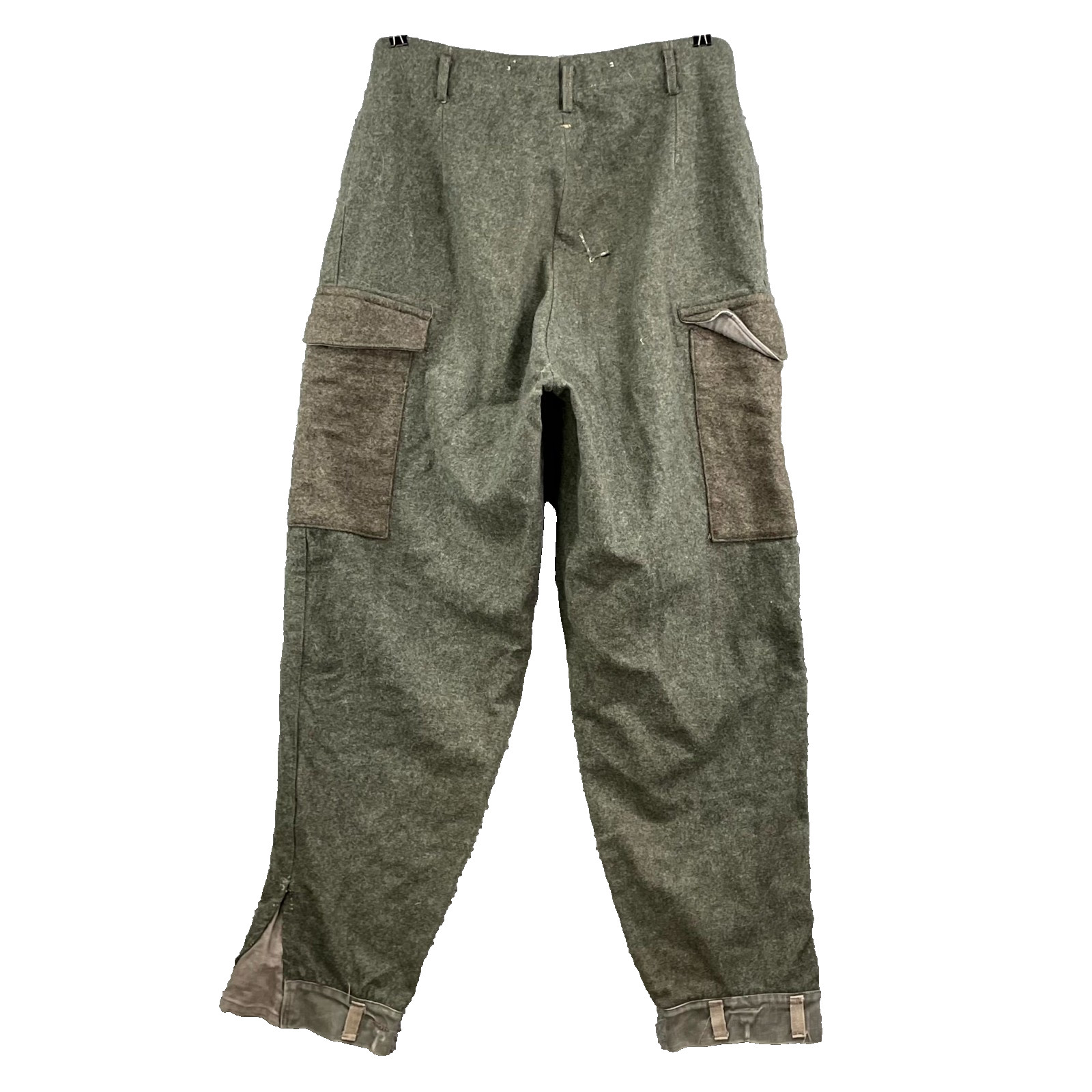 VTG West German Army Cargo Pants Mens 33×31* Wool Military Bundeswehr Tactical