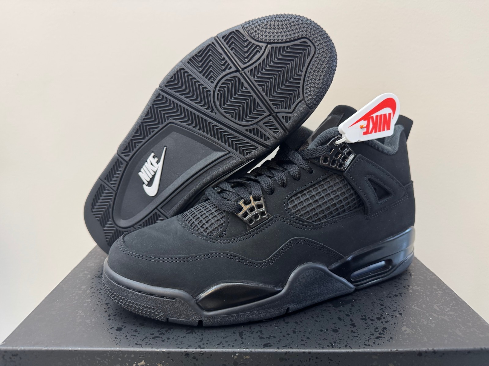 Jordan Retro 4 Black Cat 2025 Mid Top Men’s 7-12
