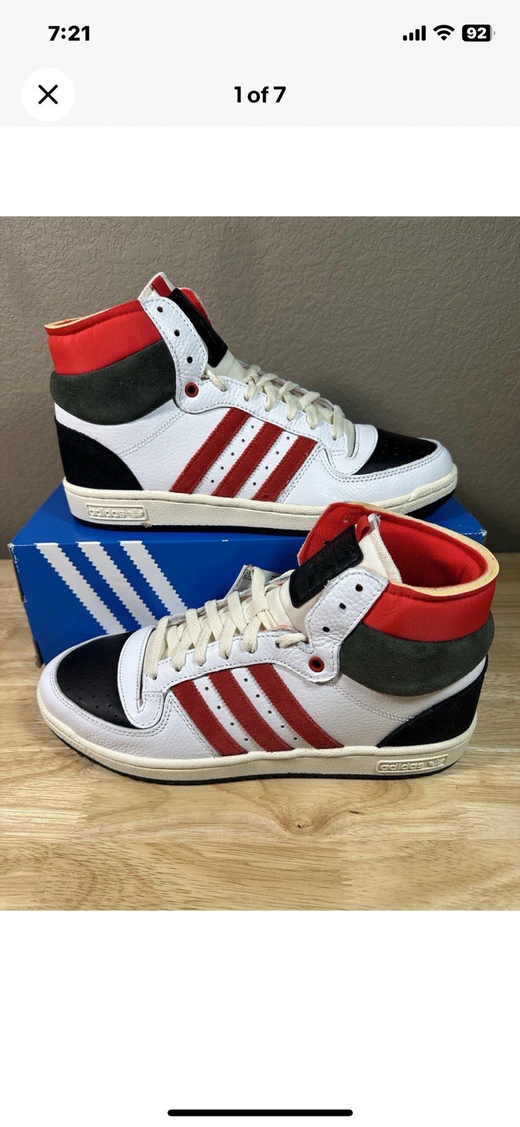 ADIDAS MENS TOP TEN RB BASKETBALL SHOES #GV6628 Size 10.5 NIB