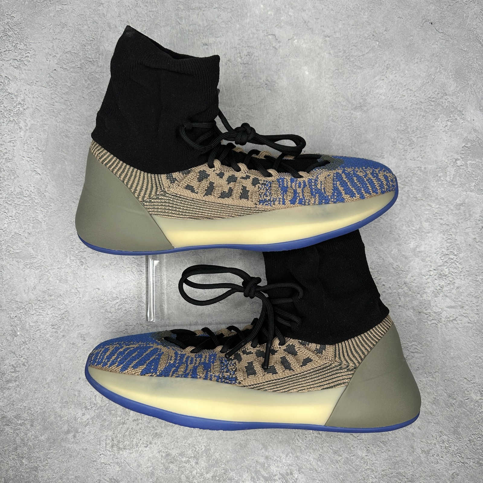 11M/12.5Wadidas Yeezy BSKTBL Knit Slate AzureHP5613Brand New