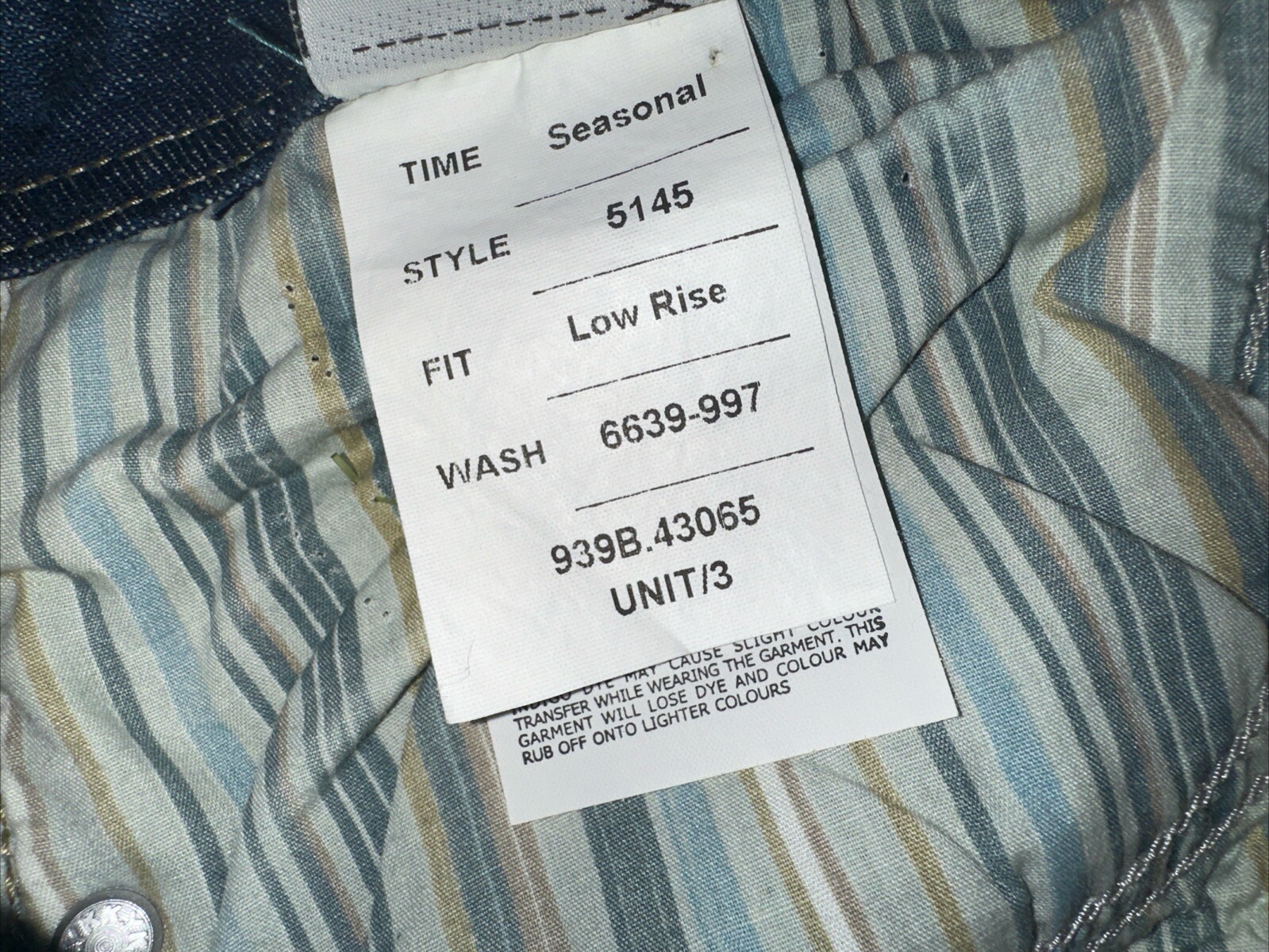 NWT LTB 1948 Women’s Bootcut Low Rise Distressed Denim Cottton Jeans Size 31×32