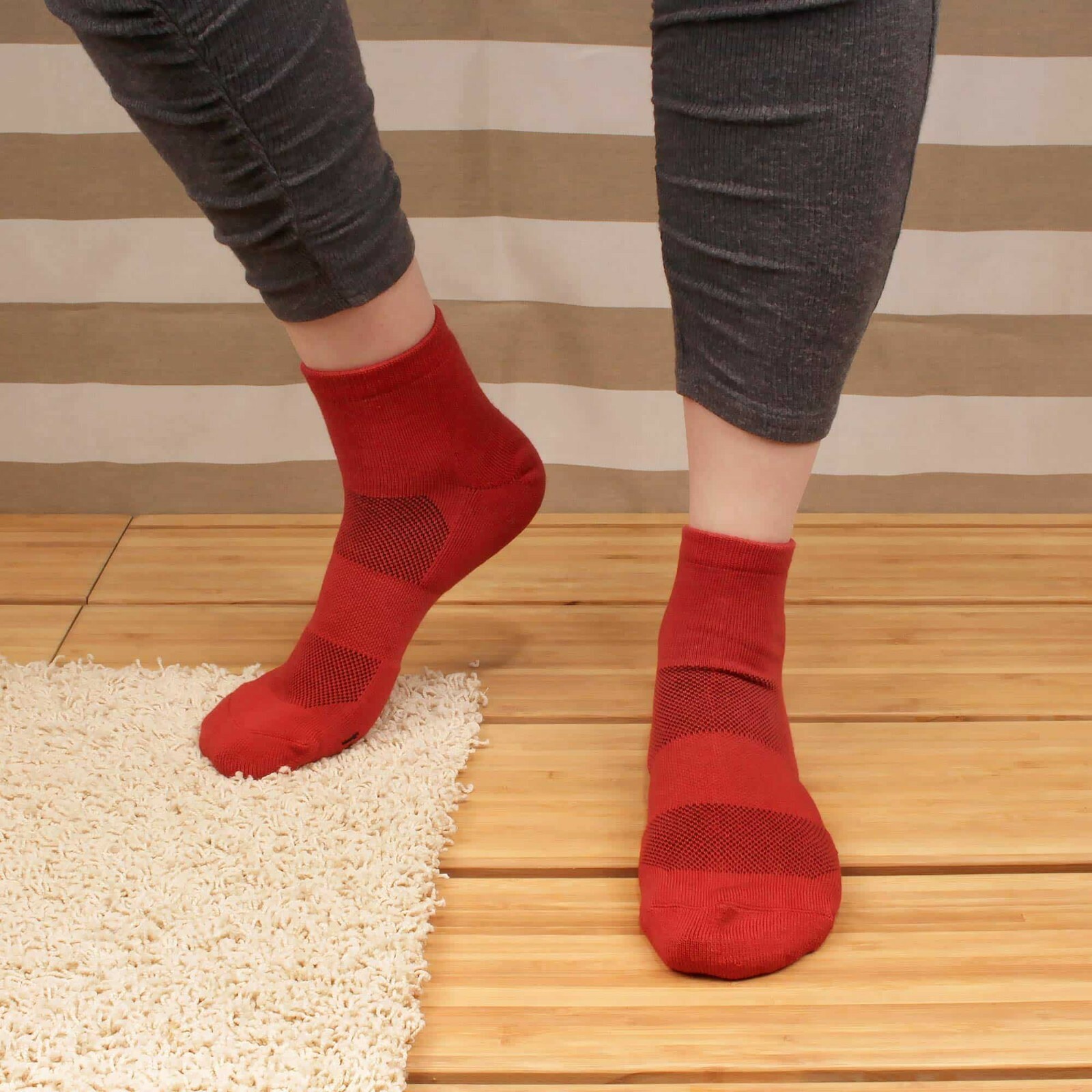 BambooMN Men’s Rayon From Bamboo Quarter Socks For Work, Home & Sport