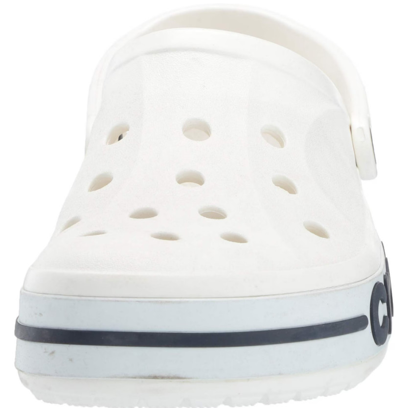 Crocs Unisex Bayaband Clog – White/Navy