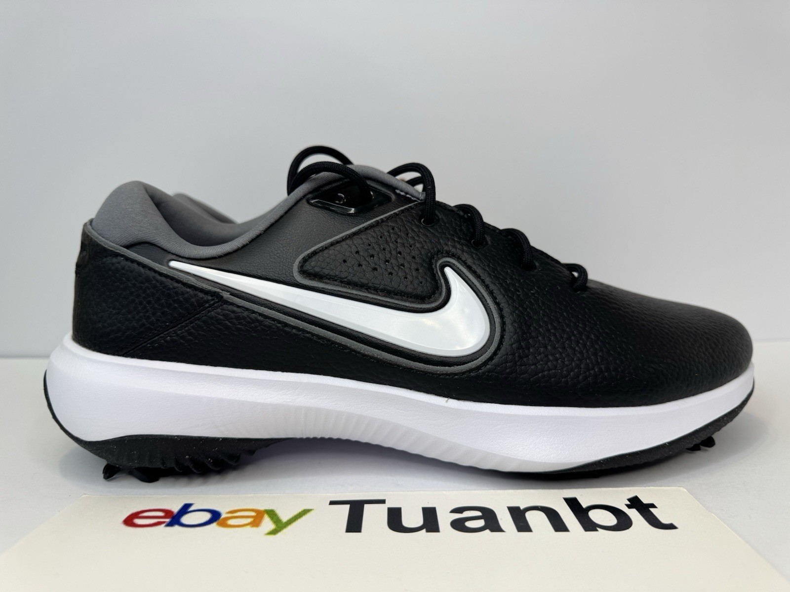 BRAND NEW Nike Victory Pro 3 Men’s Golf Shoes Cleats Black/White DX9028 010 WIDE