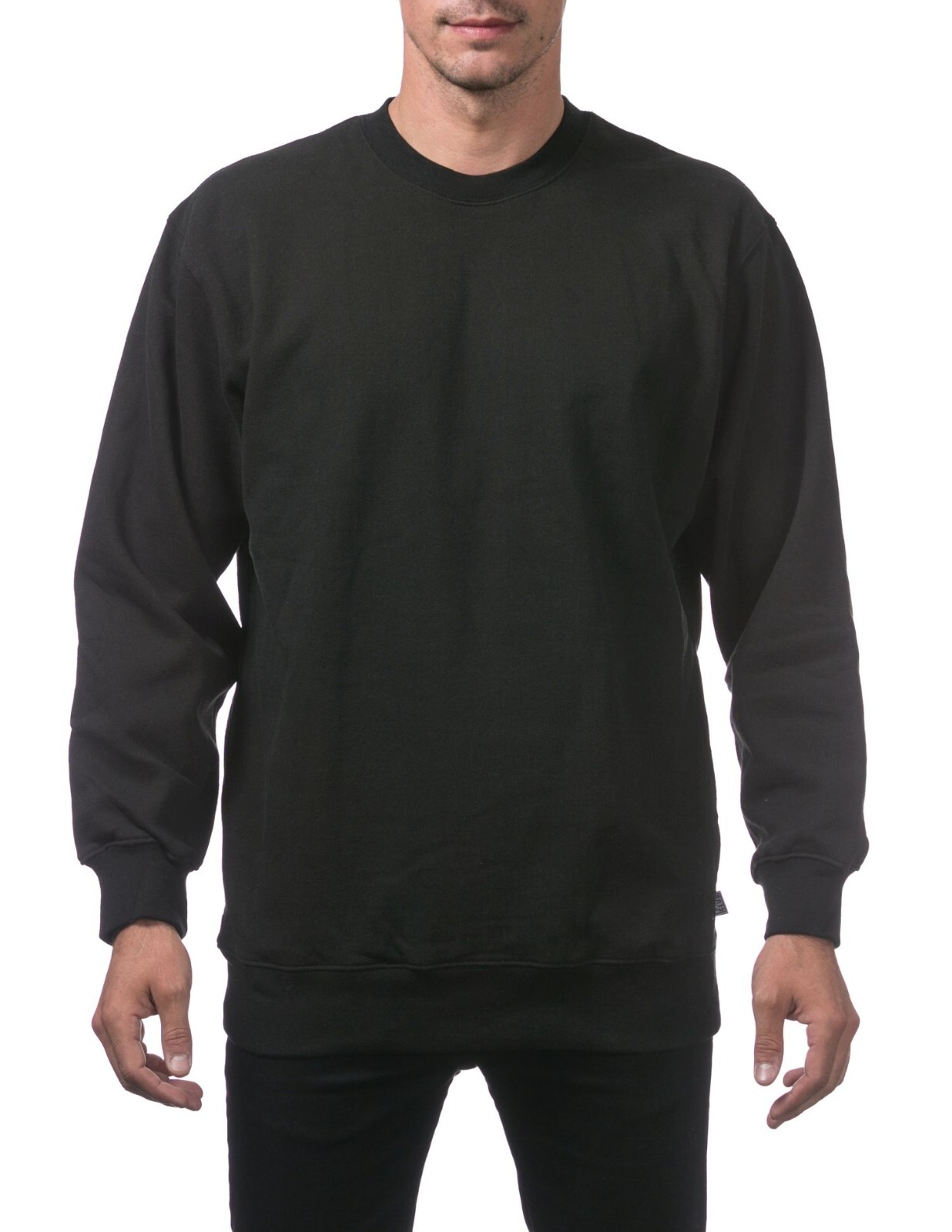 Pro Club Men’s Heavyweight Crew Neck Fleece Pullover Sweater