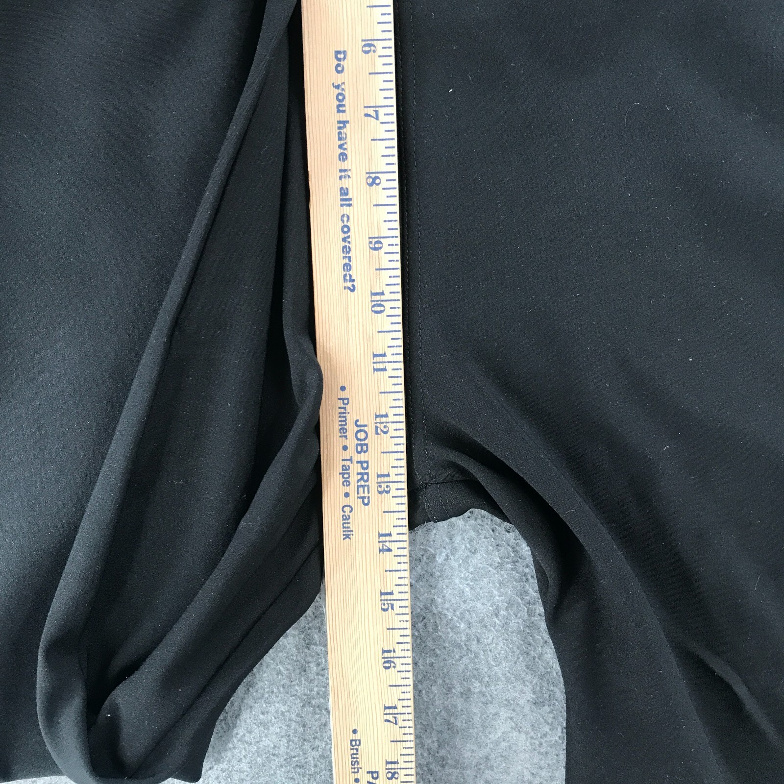 Unbranded Black Legging Skinny Curvy High-Rise Pockets Fitted Slimming Plus Size