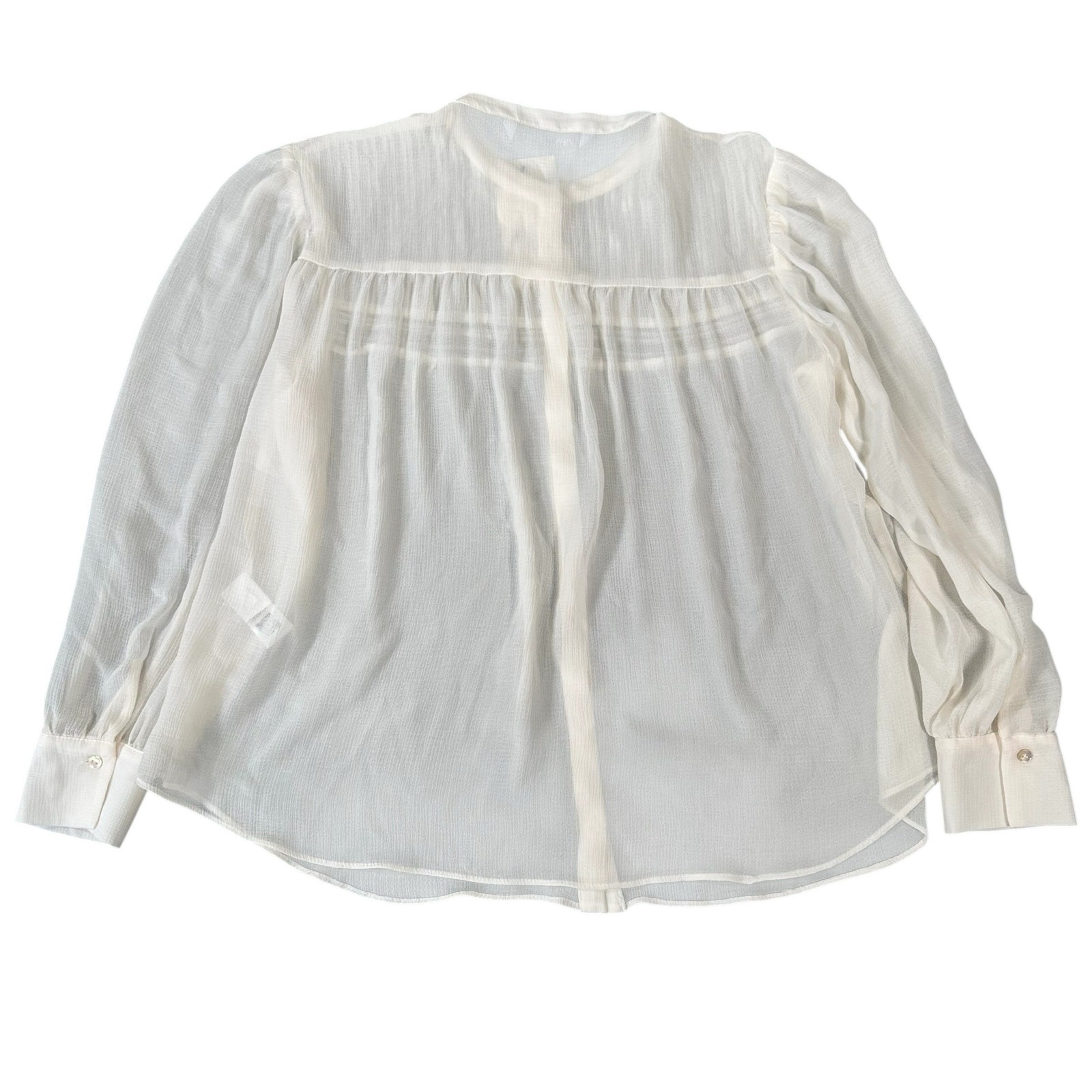 Zara Women’s Semi Sheer Shirt Size S