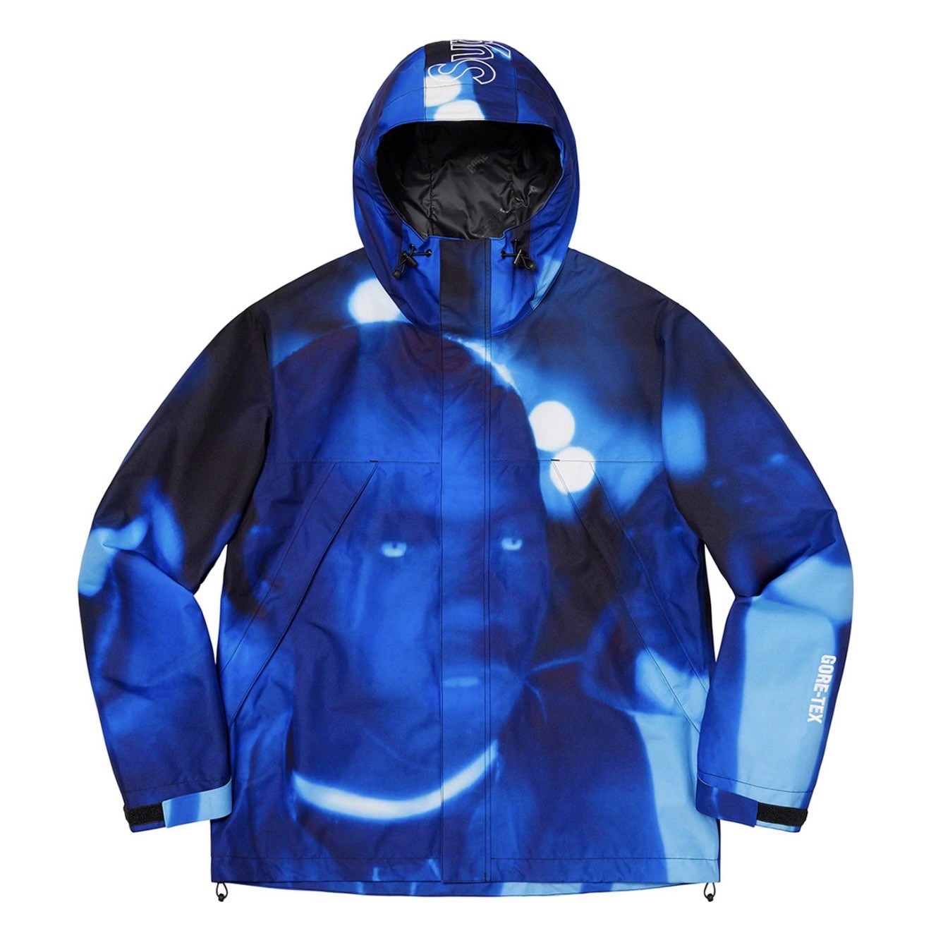 Supreme NAS DMX Men’s Blue Goretex Shell Jacket Medium, FW21, A4