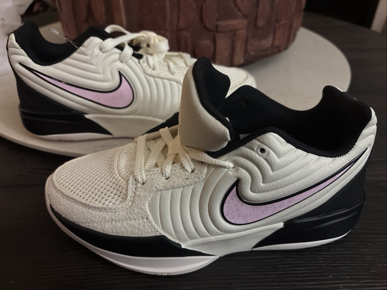 New w/o box Nike Ja 2 coconut milk size 4.5