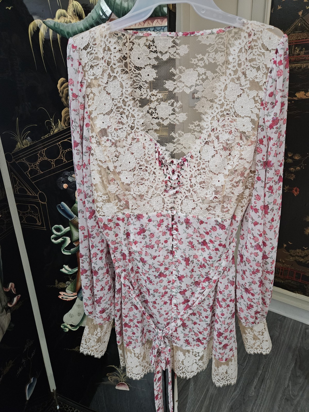 Victorias Secret Robe Chamisole, Panty Set