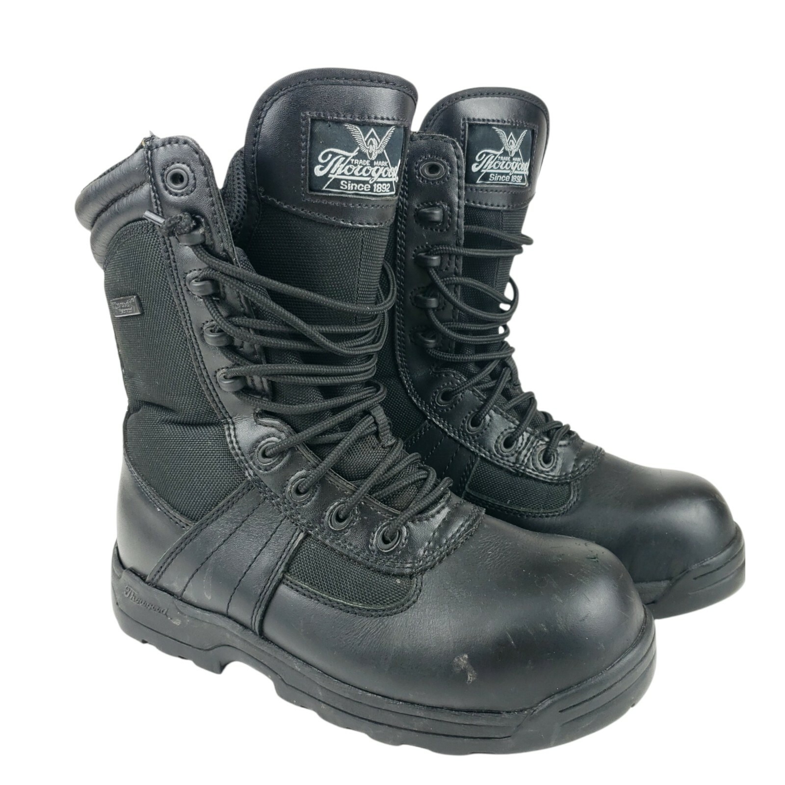 Thorogood 804-6191 Deuce 8″ Waterproof Side Zip Tactical Safety Boots M 5 W7