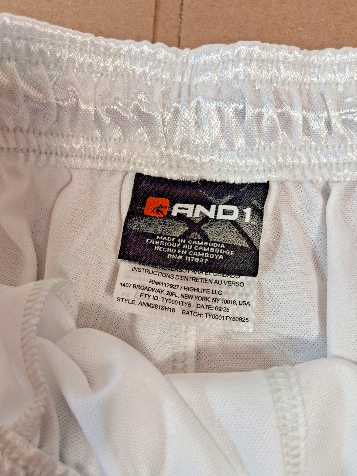 And1 Mens Basketball Gym Workout Shorts Black White ALL SIZE S M L XL 2X 3X