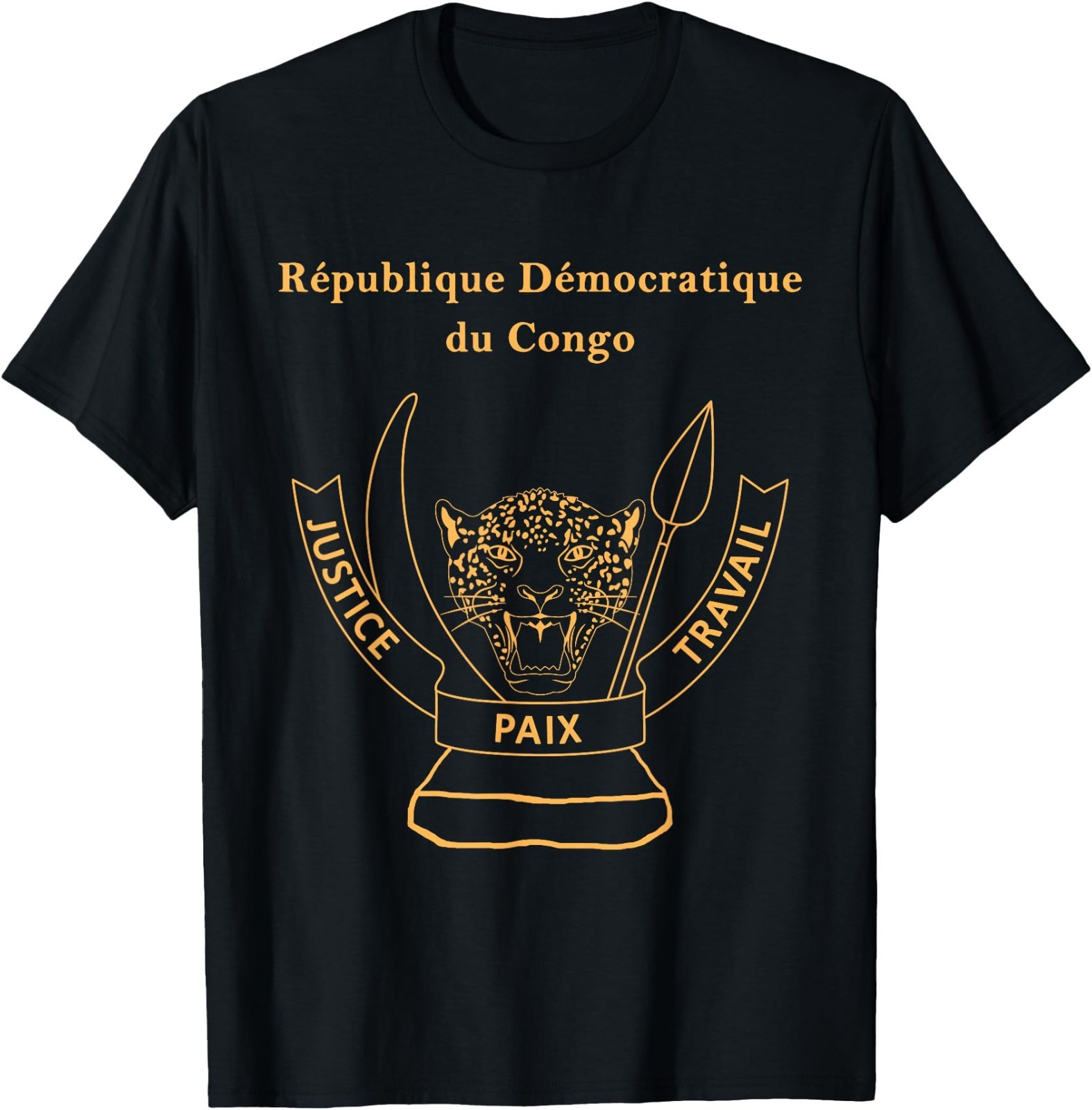 DRC,Democratic Republic of the Congo passport,DRC flag. T-Shirt