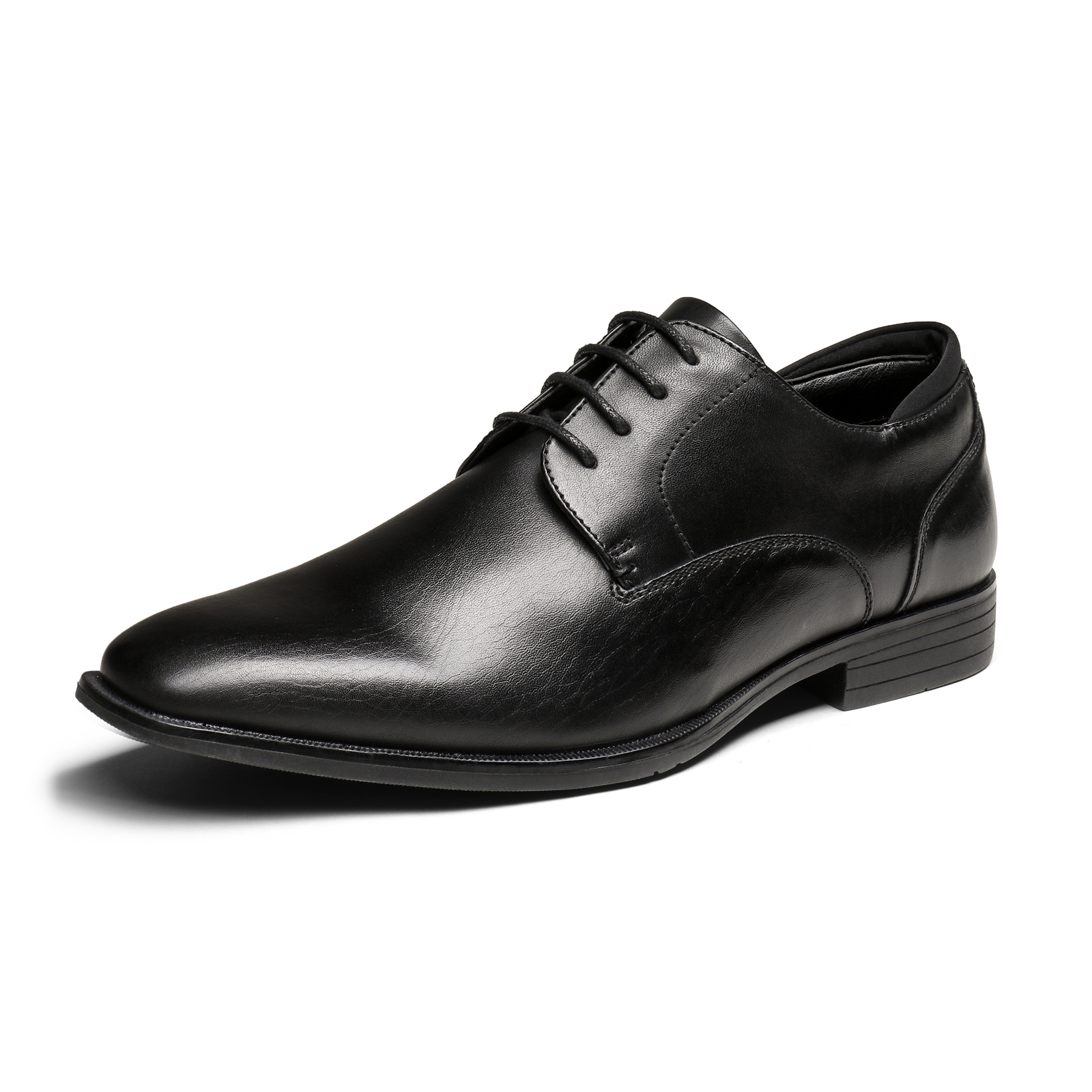 US Men’s Dress Shoes Cap Toe Lace Up Oxfords PU Leather Fromal Shoes Size 6.5-15