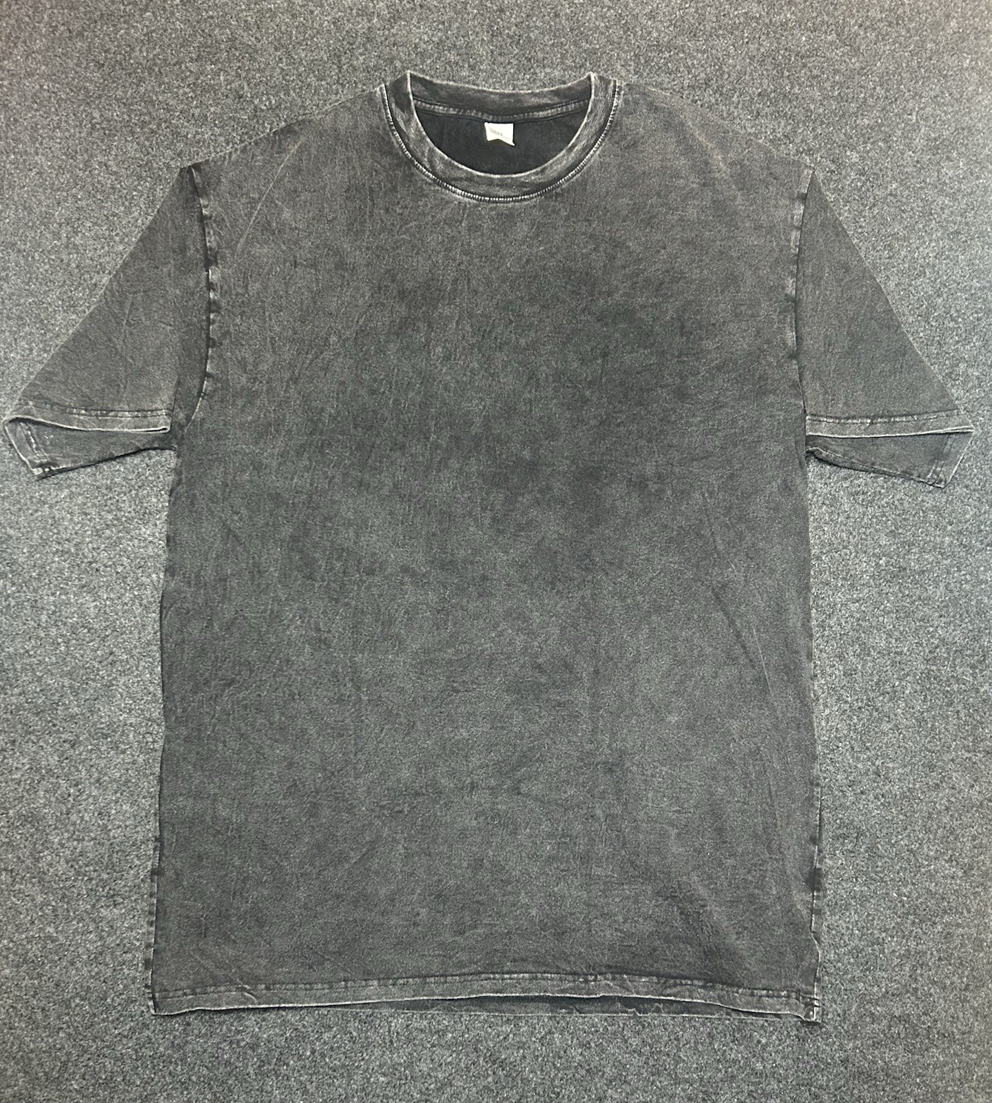 Men’s Oversized Vintage Acid Wash T-Shirt 100% Cotton Loose Fit Streetwear Tee