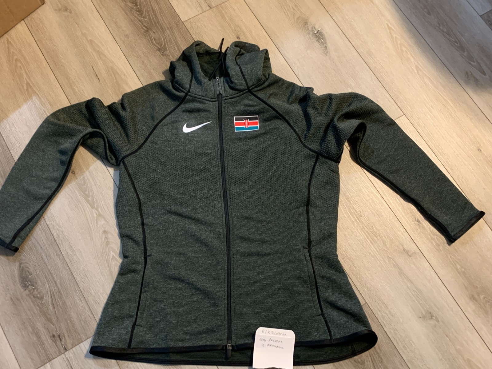 NEW Nike Kenya Pro Elite Woven Jacket Hoodie Womens XL CT4116-001 International