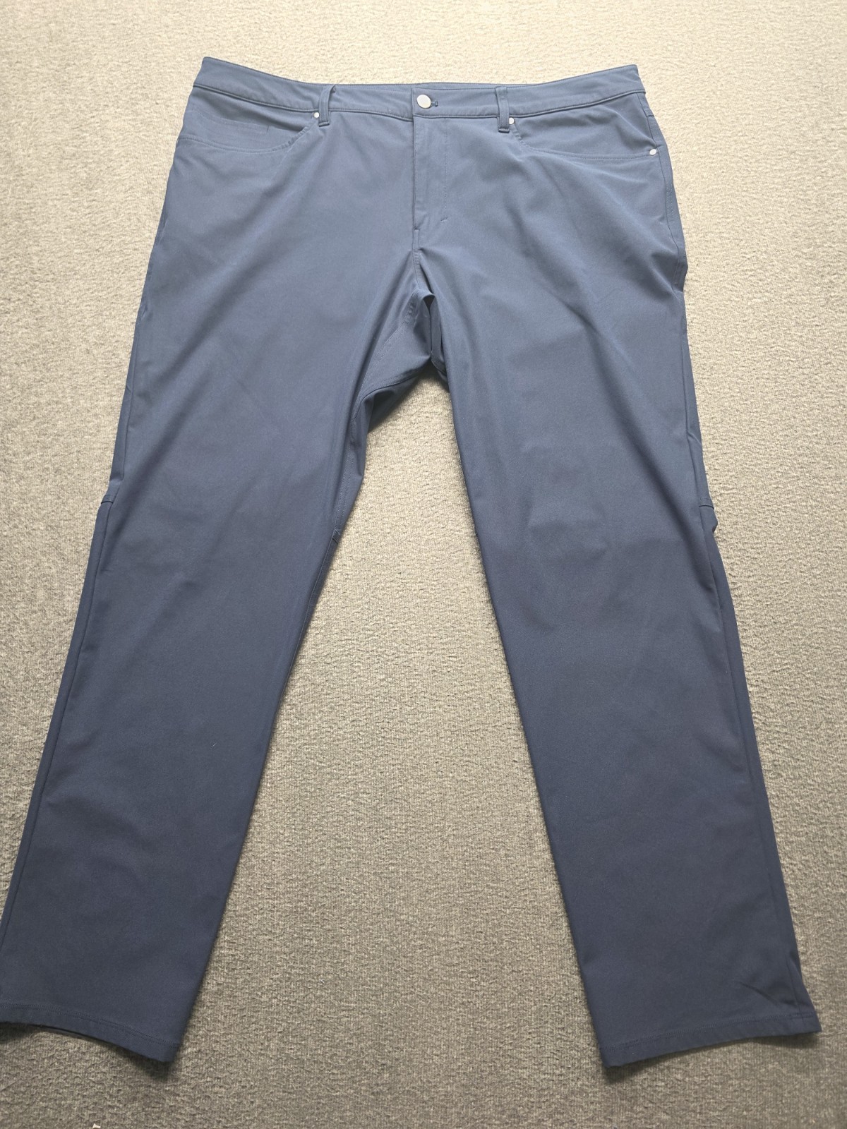 Lululemon ABC Classic Fit 5 Pocket Pants Men’s 40×32 Blue Warpstreme Stretch